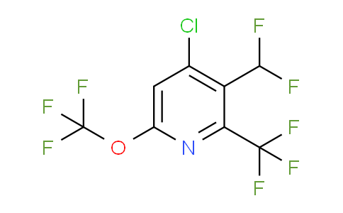 AM72769 | 1806202-21-0 | 4-Chloro-3-(difluoromethyl)-6-(trifluoromethoxy)-2-(trifluoromethyl)pyridine