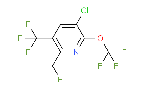 AM72770 | 1804554-64-0 | 3-Chloro-6-(fluoromethyl)-2-(trifluoromethoxy)-5-(trifluoromethyl)pyridine