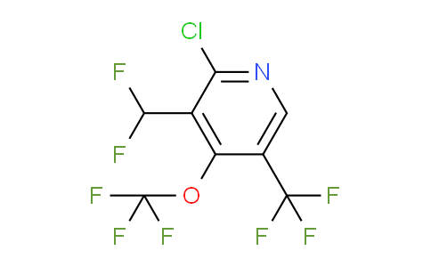 AM72771 | 1804793-77-8 | 2-Chloro-3-(difluoromethyl)-4-(trifluoromethoxy)-5-(trifluoromethyl)pyridine