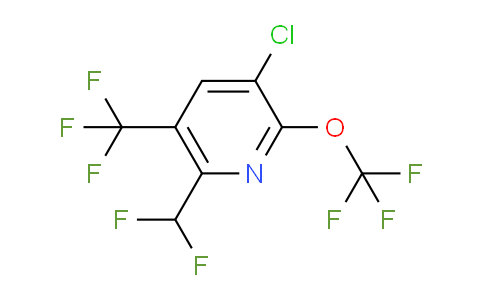 AM72774 | 1806244-21-2 | 3-Chloro-6-(difluoromethyl)-2-(trifluoromethoxy)-5-(trifluoromethyl)pyridine
