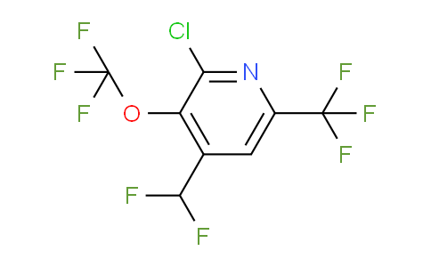 AM72776 | 1806202-09-4 | 2-Chloro-4-(difluoromethyl)-3-(trifluoromethoxy)-6-(trifluoromethyl)pyridine