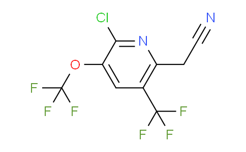 AM72777 | 1804784-91-5 | 2-Chloro-3-(trifluoromethoxy)-5-(trifluoromethyl)pyridine-6-acetonitrile
