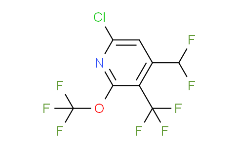 AM72779 | 1806202-11-8 | 6-Chloro-4-(difluoromethyl)-2-(trifluoromethoxy)-3-(trifluoromethyl)pyridine
