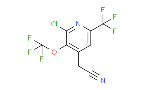 AM72780 | 1804557-80-9 | 2-Chloro-3-(trifluoromethoxy)-6-(trifluoromethyl)pyridine-4-acetonitrile