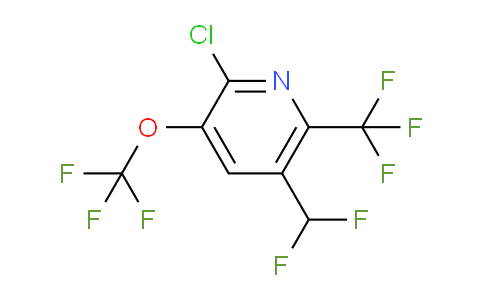 AM72781 | 1804557-53-6 | 2-Chloro-5-(difluoromethyl)-3-(trifluoromethoxy)-6-(trifluoromethyl)pyridine