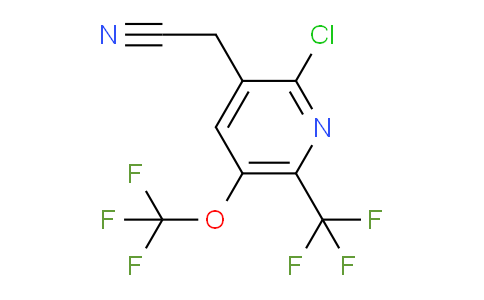 AM72790 | 1804327-30-7 | 2-Chloro-5-(trifluoromethoxy)-6-(trifluoromethyl)pyridine-3-acetonitrile