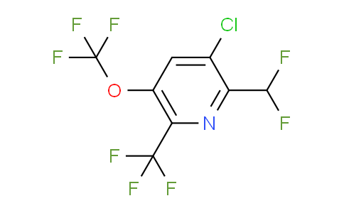AM72791 | 1803701-89-4 | 3-Chloro-2-(difluoromethyl)-5-(trifluoromethoxy)-6-(trifluoromethyl)pyridine