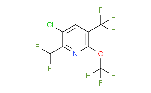 AM72792 | 1804557-63-8 | 3-Chloro-2-(difluoromethyl)-6-(trifluoromethoxy)-5-(trifluoromethyl)pyridine