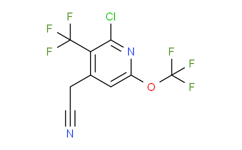 AM72793 | 1804780-85-5 | 2-Chloro-6-(trifluoromethoxy)-3-(trifluoromethyl)pyridine-4-acetonitrile