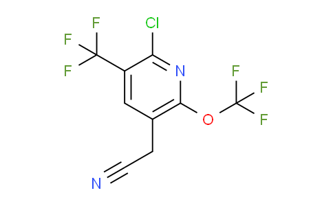 AM72794 | 1806244-41-6 | 2-Chloro-6-(trifluoromethoxy)-3-(trifluoromethyl)pyridine-5-acetonitrile
