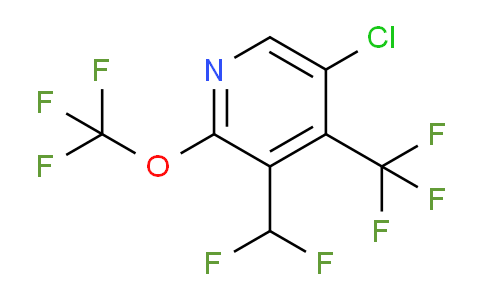 5-Chloro-3-(difluoromethyl)-2-(trifluoromethoxy)-4-(trifluoromethyl)pyridine