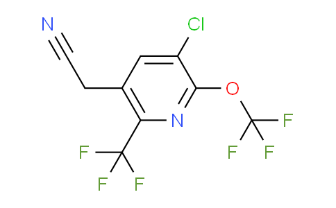 AM72801 | 1804557-91-2 | 3-Chloro-2-(trifluoromethoxy)-6-(trifluoromethyl)pyridine-5-acetonitrile