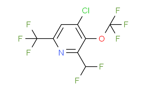 AM72804 | 1804327-05-6 | 4-Chloro-2-(difluoromethyl)-3-(trifluoromethoxy)-6-(trifluoromethyl)pyridine