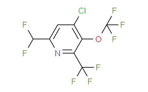 AM72806 | 1804557-71-8 | 4-Chloro-6-(difluoromethyl)-3-(trifluoromethoxy)-2-(trifluoromethyl)pyridine