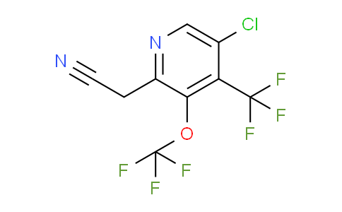 AM72807 | 1804764-82-6 | 5-Chloro-3-(trifluoromethoxy)-4-(trifluoromethyl)pyridine-2-acetonitrile