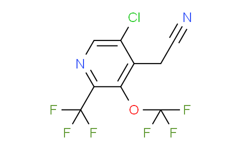 AM72809 | 1803965-38-9 | 5-Chloro-3-(trifluoromethoxy)-2-(trifluoromethyl)pyridine-4-acetonitrile