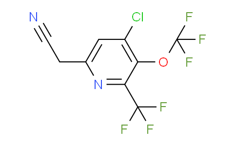 AM72815 | 1803965-49-2 | 4-Chloro-3-(trifluoromethoxy)-2-(trifluoromethyl)pyridine-6-acetonitrile