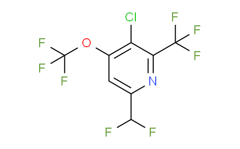 AM72817 | 1804784-77-7 | 3-Chloro-6-(difluoromethyl)-4-(trifluoromethoxy)-2-(trifluoromethyl)pyridine