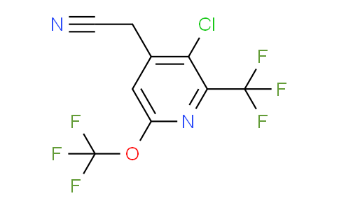 AM72819 | 1804794-66-8 | 3-Chloro-6-(trifluoromethoxy)-2-(trifluoromethyl)pyridine-4-acetonitrile