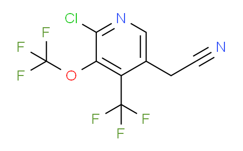 AM72820 | 1805940-18-4 | 2-Chloro-3-(trifluoromethoxy)-4-(trifluoromethyl)pyridine-5-acetonitrile
