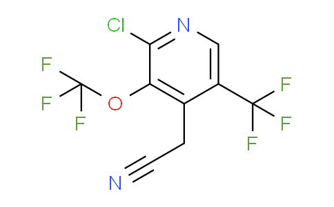 AM72823 | 1806244-29-0 | 2-Chloro-3-(trifluoromethoxy)-5-(trifluoromethyl)pyridine-4-acetonitrile