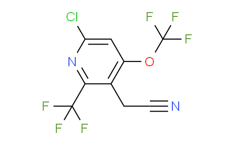 AM72828 | 1806244-35-8 | 6-Chloro-4-(trifluoromethoxy)-2-(trifluoromethyl)pyridine-3-acetonitrile