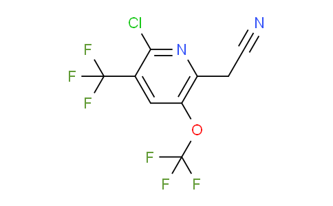 AM72830 | 1804785-09-8 | 2-Chloro-5-(trifluoromethoxy)-3-(trifluoromethyl)pyridine-6-acetonitrile