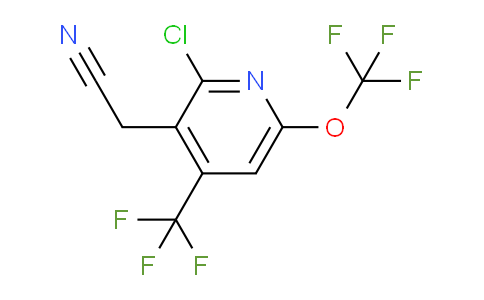 AM72834 | 1804557-87-6 | 2-Chloro-6-(trifluoromethoxy)-4-(trifluoromethyl)pyridine-3-acetonitrile