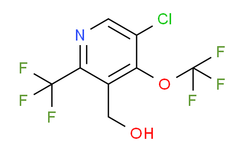 5-Chloro-4-(trifluoromethoxy)-2-(trifluoromethyl)pyridine-3-methanol