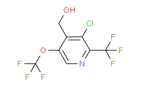 AM72844 | 1804558-03-9 | 3-Chloro-5-(trifluoromethoxy)-2-(trifluoromethyl)pyridine-4-methanol