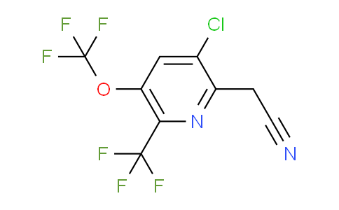AM72851 | 1804327-34-1 | 3-Chloro-5-(trifluoromethoxy)-6-(trifluoromethyl)pyridine-2-acetonitrile