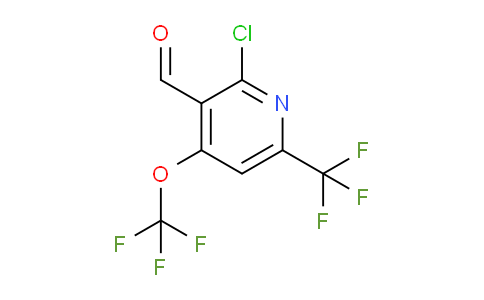 AM72853 | 1804795-37-6 | 2-Chloro-4-(trifluoromethoxy)-6-(trifluoromethyl)pyridine-3-carboxaldehyde
