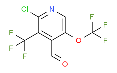 AM72857 | 1804319-31-0 | 2-Chloro-5-(trifluoromethoxy)-3-(trifluoromethyl)pyridine-4-carboxaldehyde