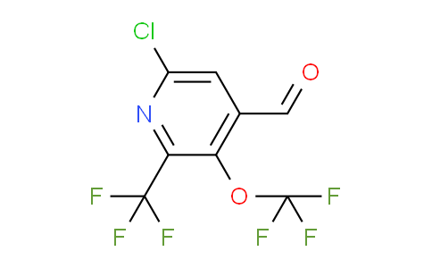 AM72860 | 1804795-53-6 | 6-Chloro-3-(trifluoromethoxy)-2-(trifluoromethyl)pyridine-4-carboxaldehyde