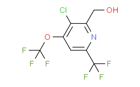 AM72866 | 1806202-25-4 | 3-Chloro-4-(trifluoromethoxy)-6-(trifluoromethyl)pyridine-2-methanol