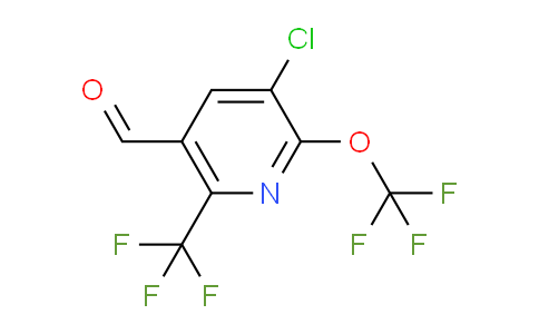 AM72869 | 1804628-75-8 | 3-Chloro-2-(trifluoromethoxy)-6-(trifluoromethyl)pyridine-5-carboxaldehyde