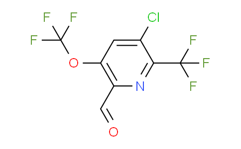 AM72877 | 1804795-63-8 | 3-Chloro-5-(trifluoromethoxy)-2-(trifluoromethyl)pyridine-6-carboxaldehyde