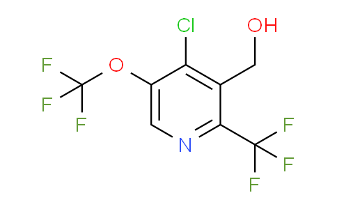 AM72880 | 1804558-06-2 | 4-Chloro-5-(trifluoromethoxy)-2-(trifluoromethyl)pyridine-3-methanol