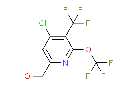 AM72881 | 1804558-07-3 | 4-Chloro-2-(trifluoromethoxy)-3-(trifluoromethyl)pyridine-6-carboxaldehyde