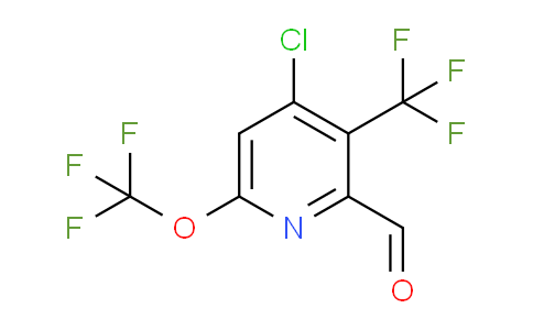 AM72884 | 1804795-83-2 | 4-Chloro-6-(trifluoromethoxy)-3-(trifluoromethyl)pyridine-2-carboxaldehyde