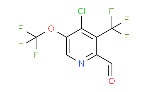 AM72890 | 1806202-42-5 | 4-Chloro-5-(trifluoromethoxy)-3-(trifluoromethyl)pyridine-2-carboxaldehyde