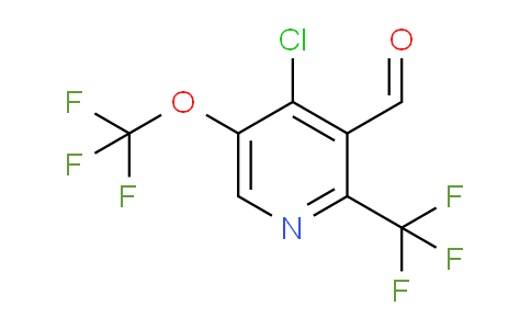 AM72892 | 1804668-88-9 | 4-Chloro-5-(trifluoromethoxy)-2-(trifluoromethyl)pyridine-3-carboxaldehyde