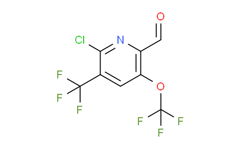 AM72897 | 1804628-44-1 | 2-Chloro-5-(trifluoromethoxy)-3-(trifluoromethyl)pyridine-6-carboxaldehyde