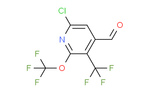 AM72904 | 1804668-68-5 | 6-Chloro-2-(trifluoromethoxy)-3-(trifluoromethyl)pyridine-4-carboxaldehyde