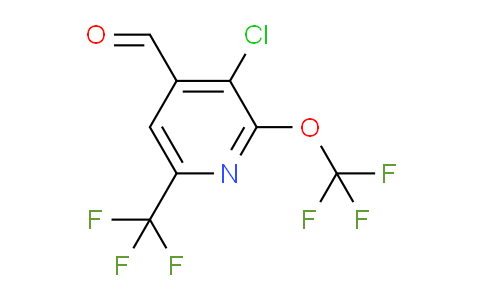 AM72906 | 1803702-67-1 | 3-Chloro-2-(trifluoromethoxy)-6-(trifluoromethyl)pyridine-4-carboxaldehyde