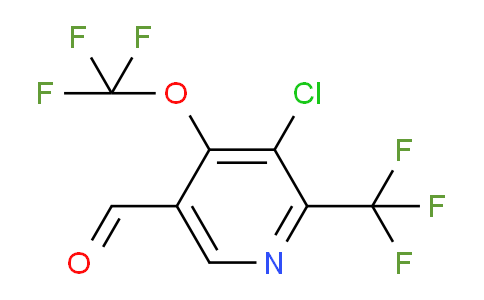 AM72907 | 1806202-38-9 | 3-Chloro-4-(trifluoromethoxy)-2-(trifluoromethyl)pyridine-5-carboxaldehyde