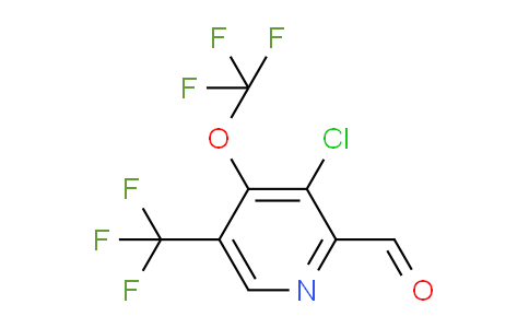 AM72909 | 1804766-09-3 | 3-Chloro-4-(trifluoromethoxy)-5-(trifluoromethyl)pyridine-2-carboxaldehyde