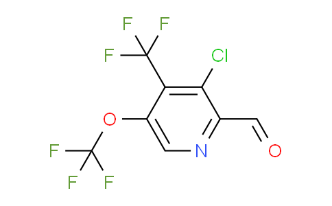 AM72913 | 1804668-77-6 | 3-Chloro-5-(trifluoromethoxy)-4-(trifluoromethyl)pyridine-2-carboxaldehyde