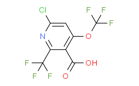 AM72914 | 1804325-57-2 | 6-Chloro-4-(trifluoromethoxy)-2-(trifluoromethyl)pyridine-3-carboxylic acid