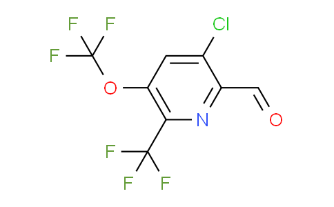 AM72916 | 1804628-89-4 | 3-Chloro-5-(trifluoromethoxy)-6-(trifluoromethyl)pyridine-2-carboxaldehyde